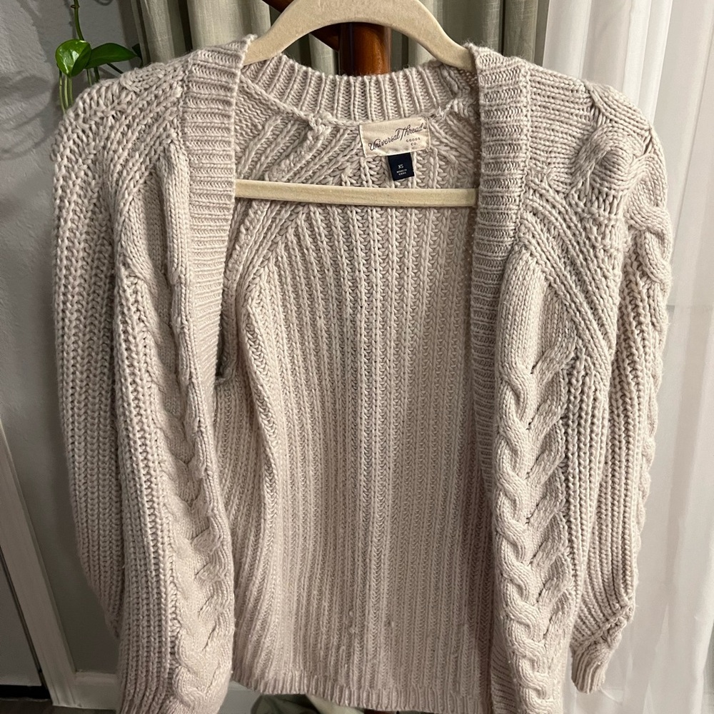 White Cardigan